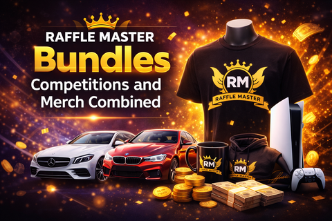 Raffle Master Bundles – Competitions and Merch Combined