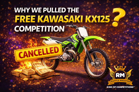 Why We Pulled the Free Kawasaki KX125 Competition