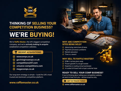 🚀 Thinking of selling your competition business? Let’s talk.
