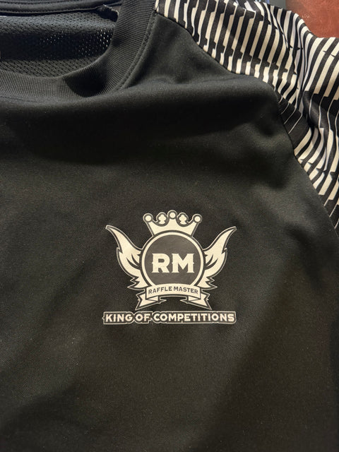Raffle Master Limited Edition Black & White Academy T-Shirt – Summer 2026